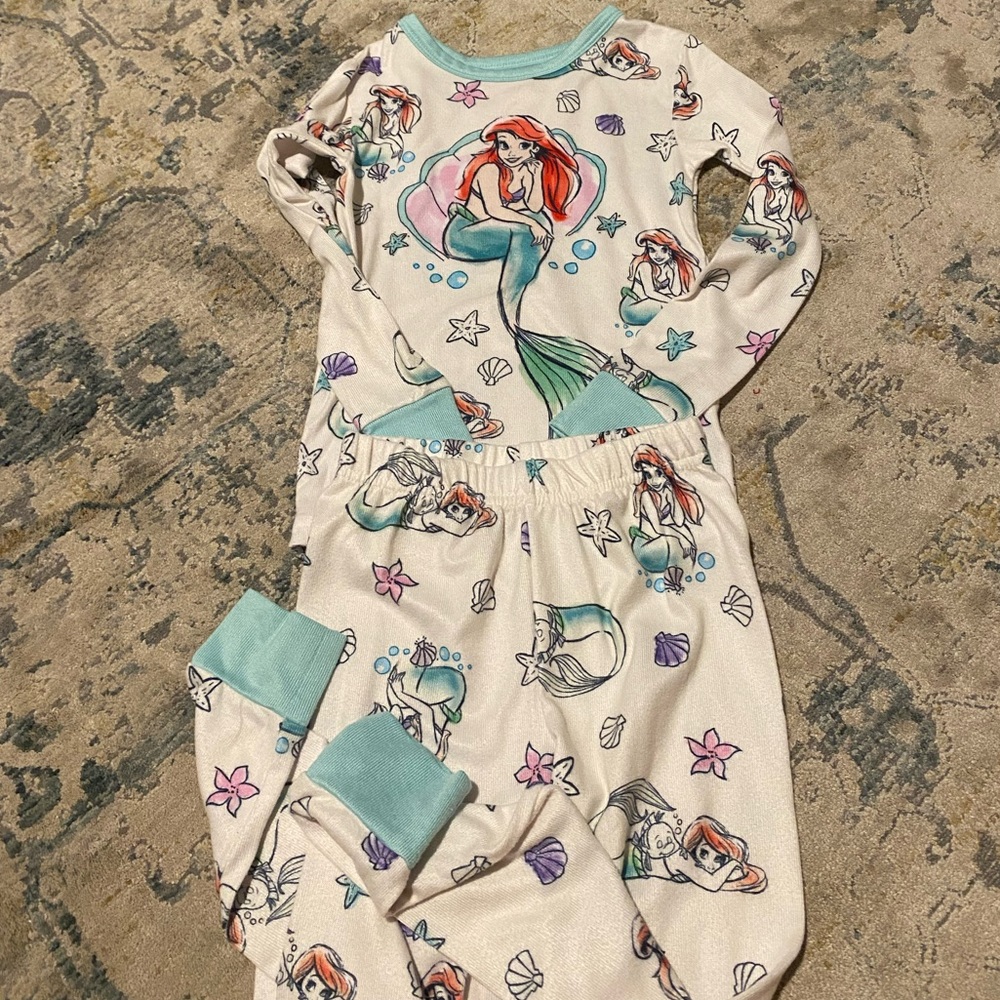 Ariel the littler mermaid pjs